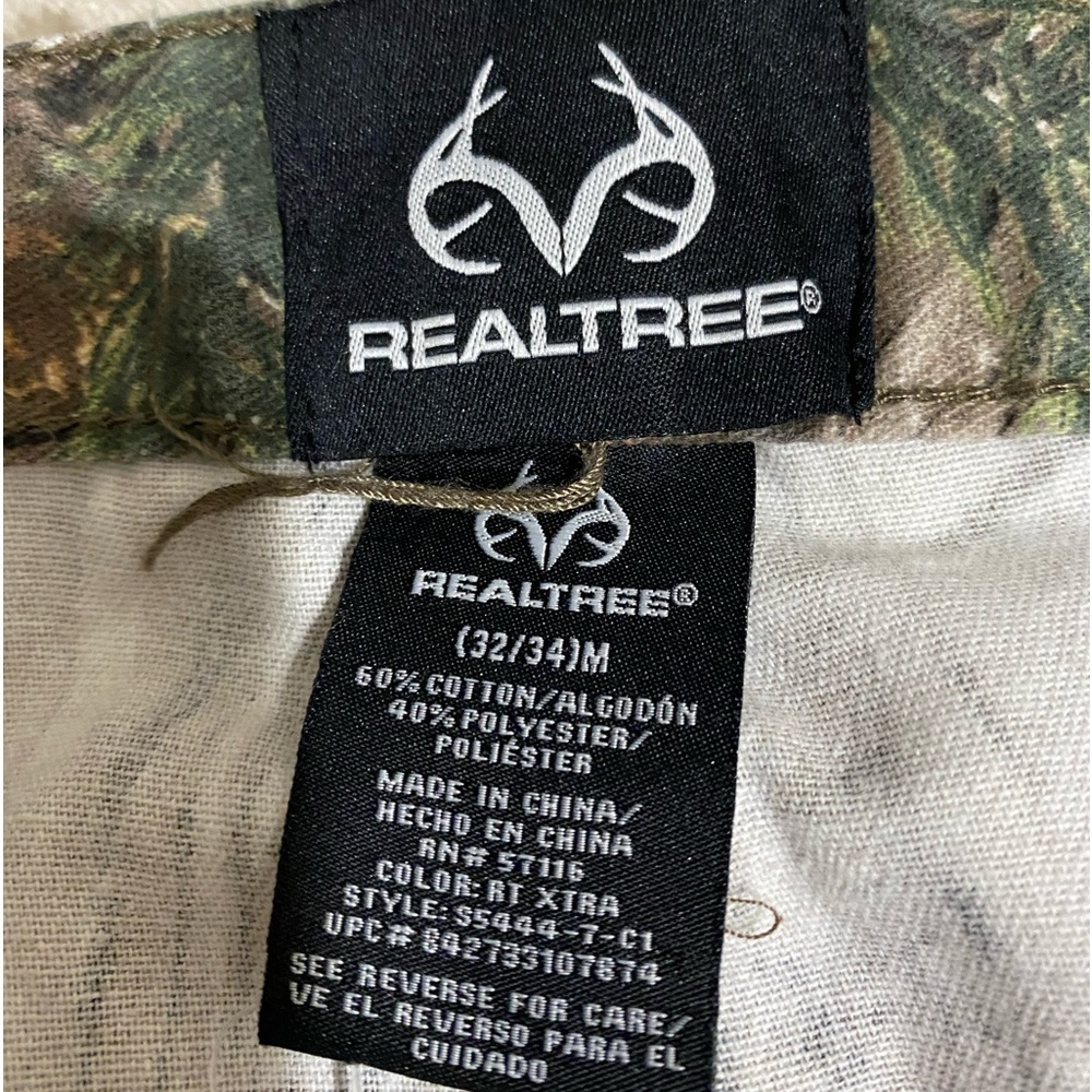 Real Tree Camouflage Men’s pants 32x34